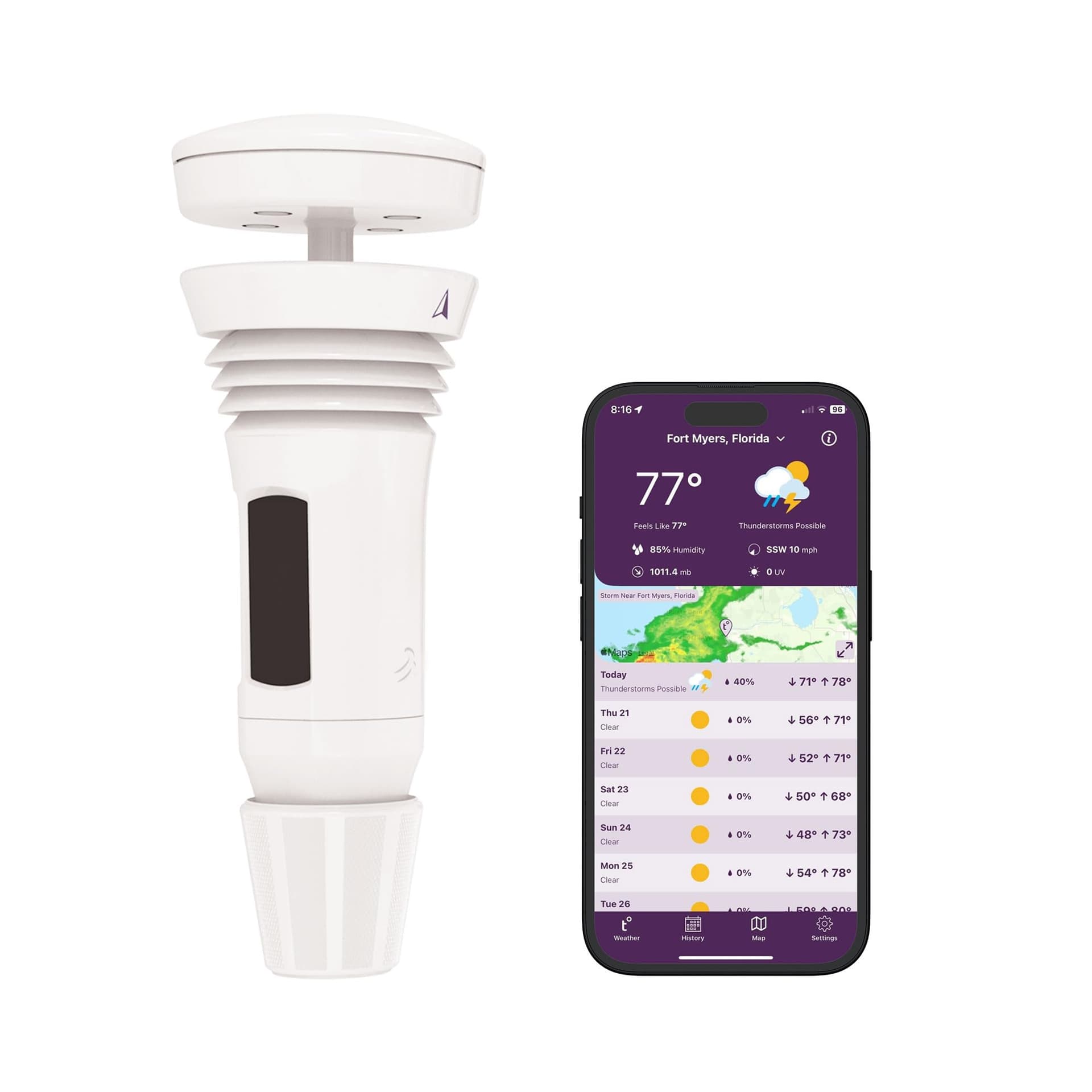 Tempest WeatherFlow — estación meteorológica